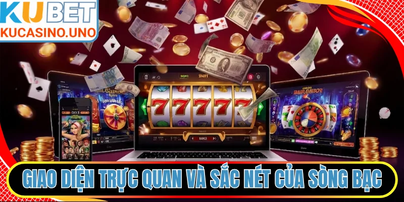 Giao diện trực quan và sắc nét của sòng bạc trực tuyến