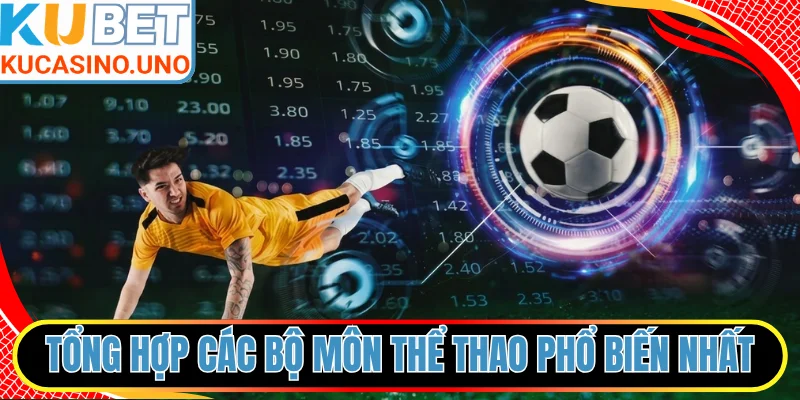 Tổng hợp các bộ môn thể thao phổ biến nhất hiện nay